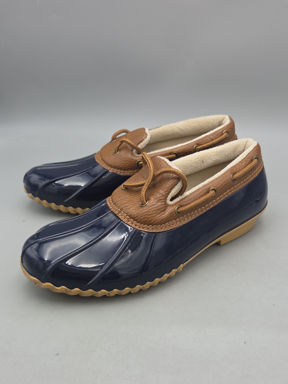 JBU by Jambu Women's Size 7 1/2 M Woodbury Waterproof Chocolate Brown Duck Shoes
